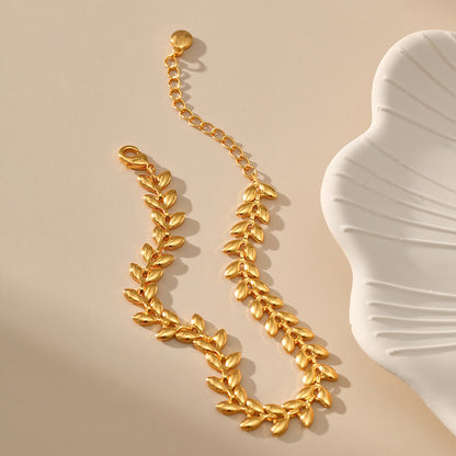 Pulsera Delicada Bañada en Oro