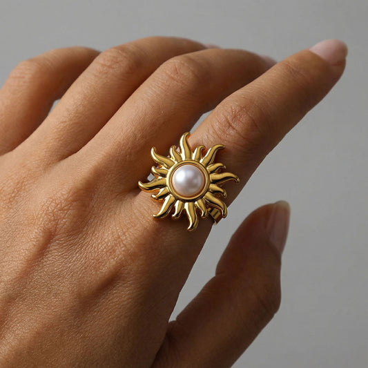 Sunflower ring