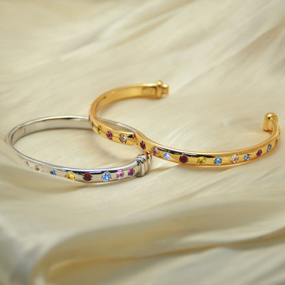 colorful zircon bracelets