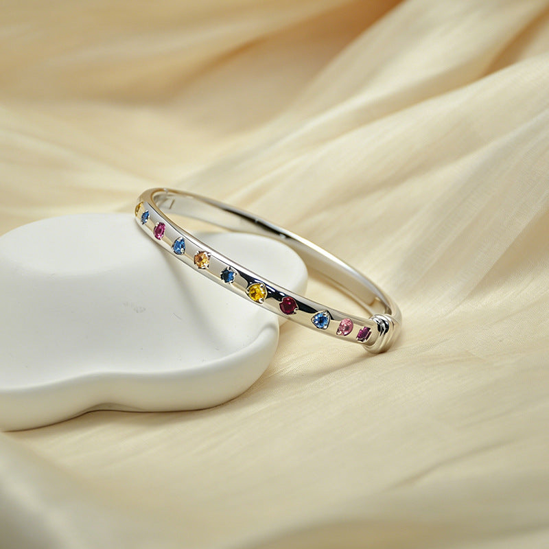 colorful zircon bracelets