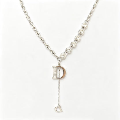 Letter D  pendant necklace
