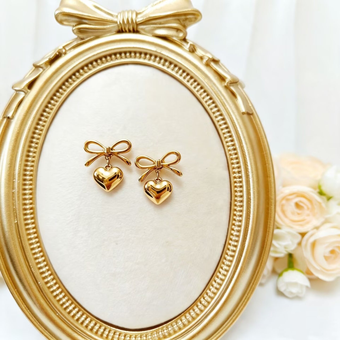 Stainless steel heat earring