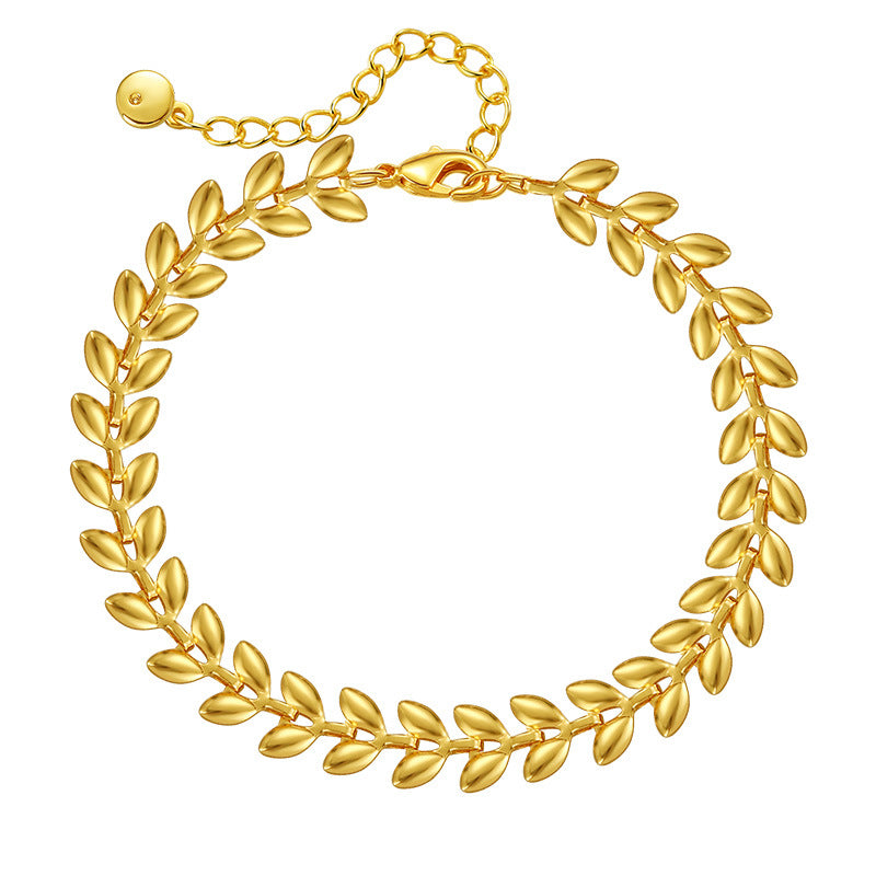 Pulsera Delicada Bañada en Oro