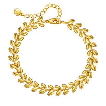 Pulsera Delicada Bañada en Oro