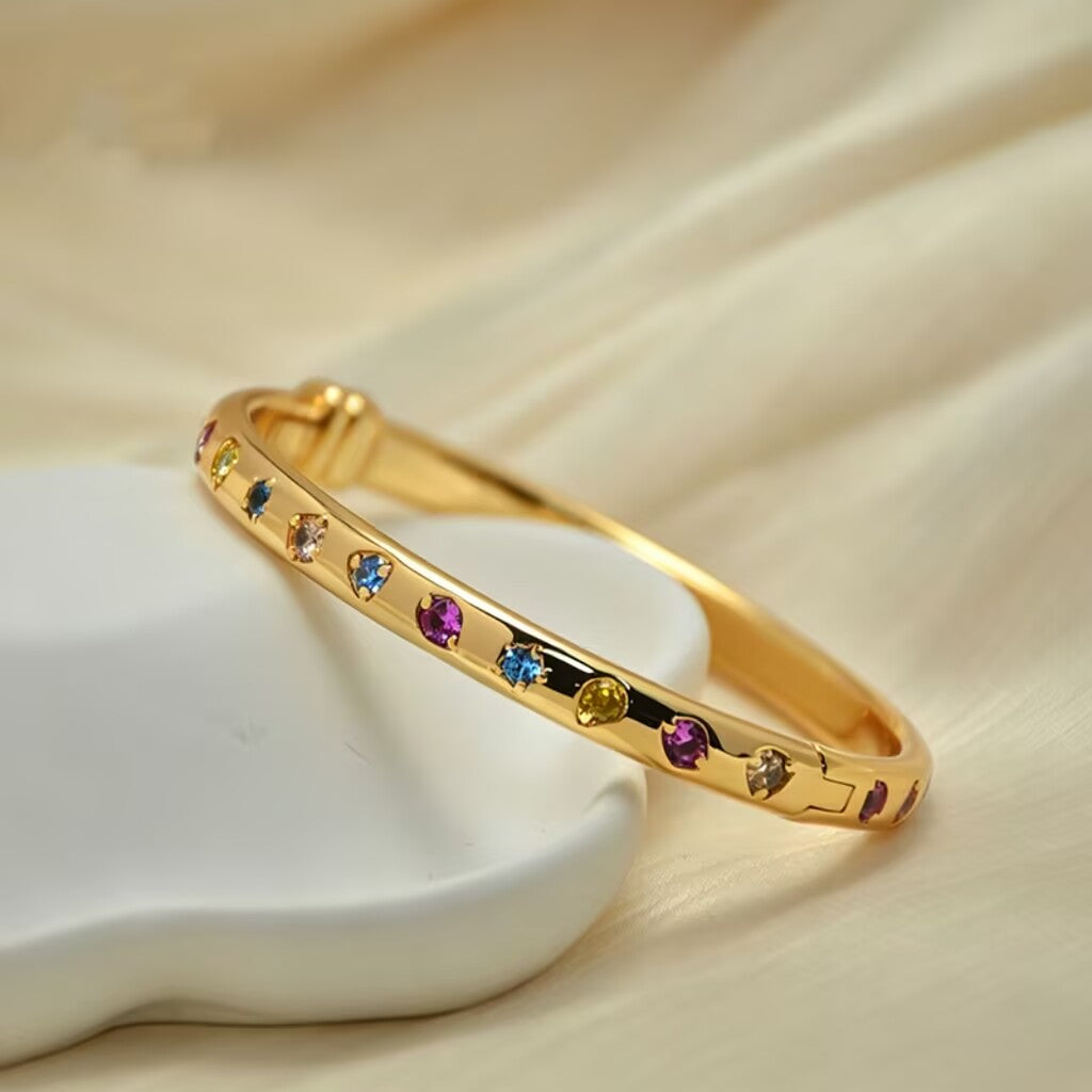 colorful zircon bracelets