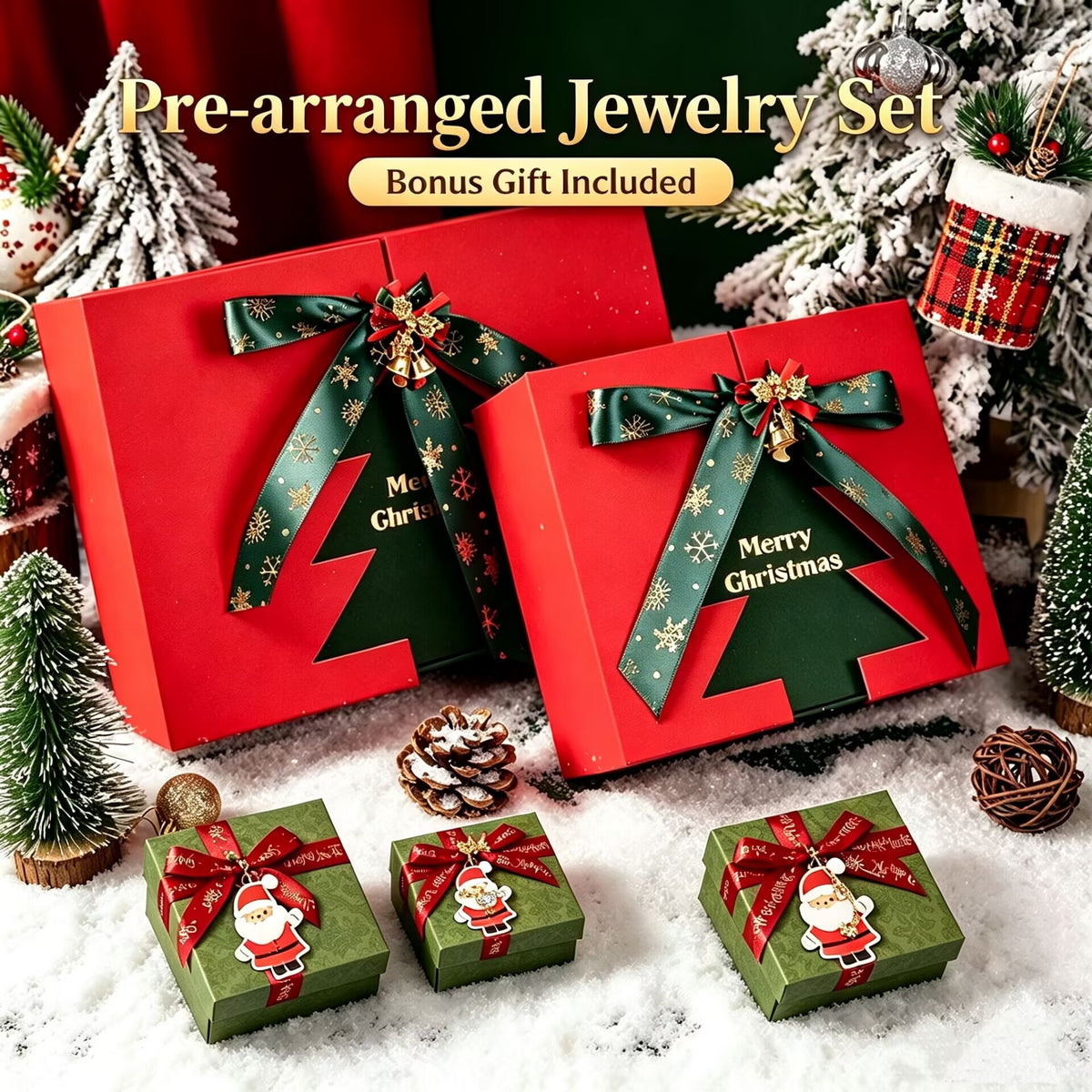 Pre-arranged Christmas Jewelry Sets