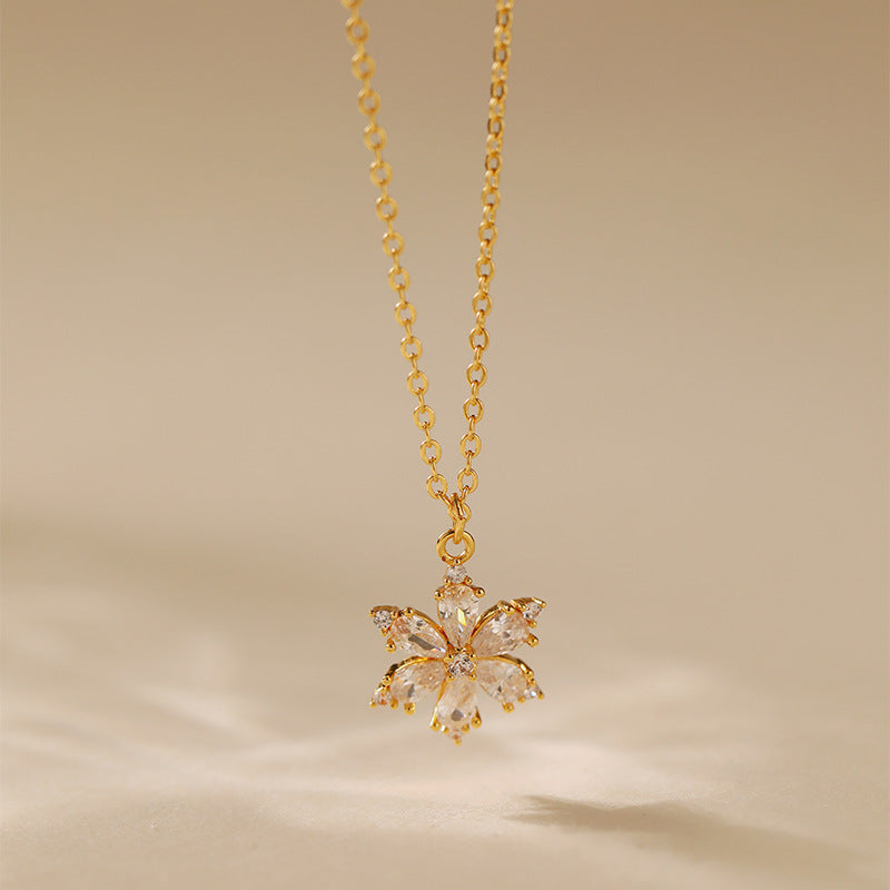 Snowflake Pendant Necklace