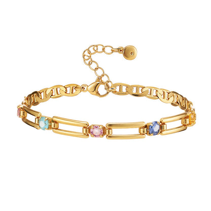 gold plated fashion bracelet